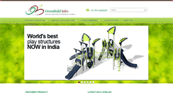 Desktop Screenshot of greenbuildinfra.com